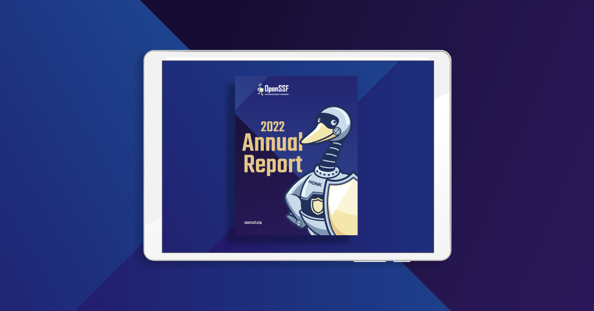 OpenSSF Annual Report 2022