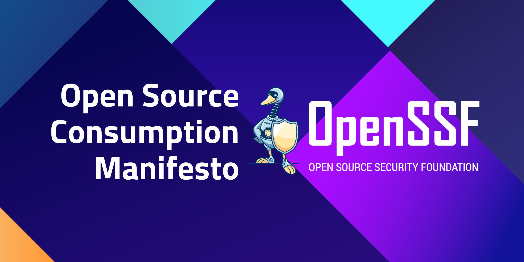 OpenSSF Open Source Consumption Manifesto