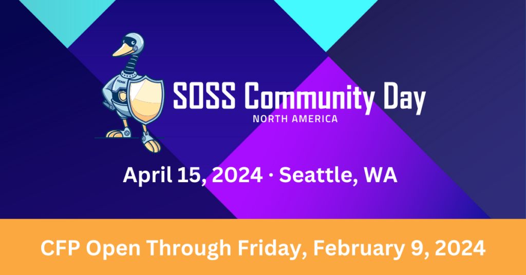SOSS Community Day NA CFP