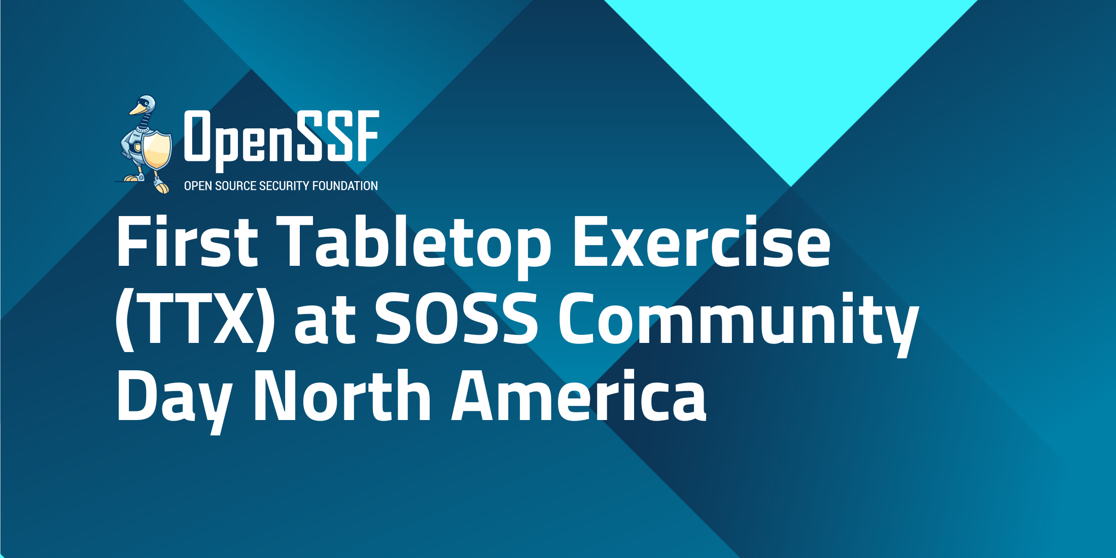 First Tabletop Exercise (TTX) at SOSS Community Day North America