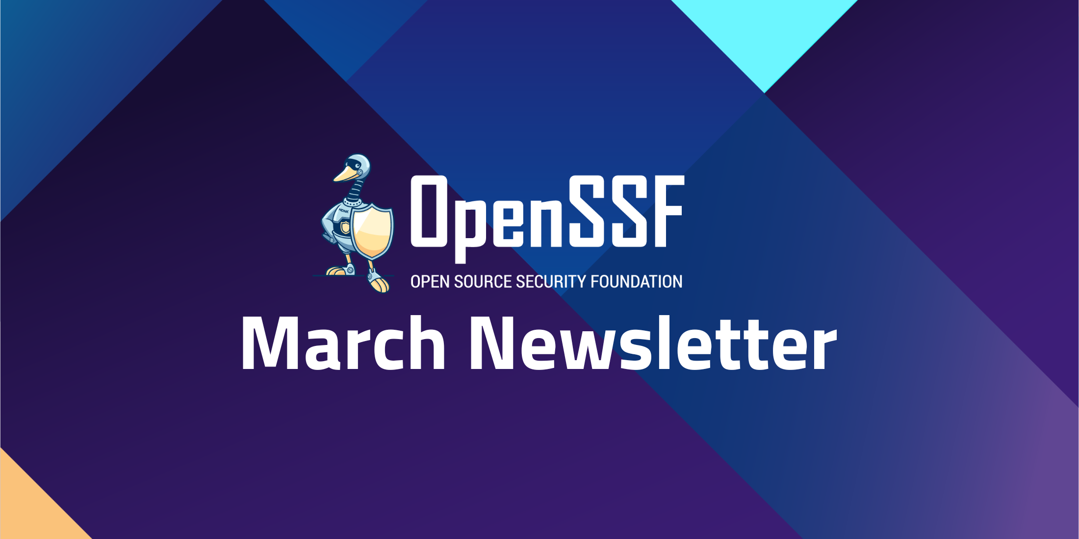 OpenSSF March Newsletter 2024
