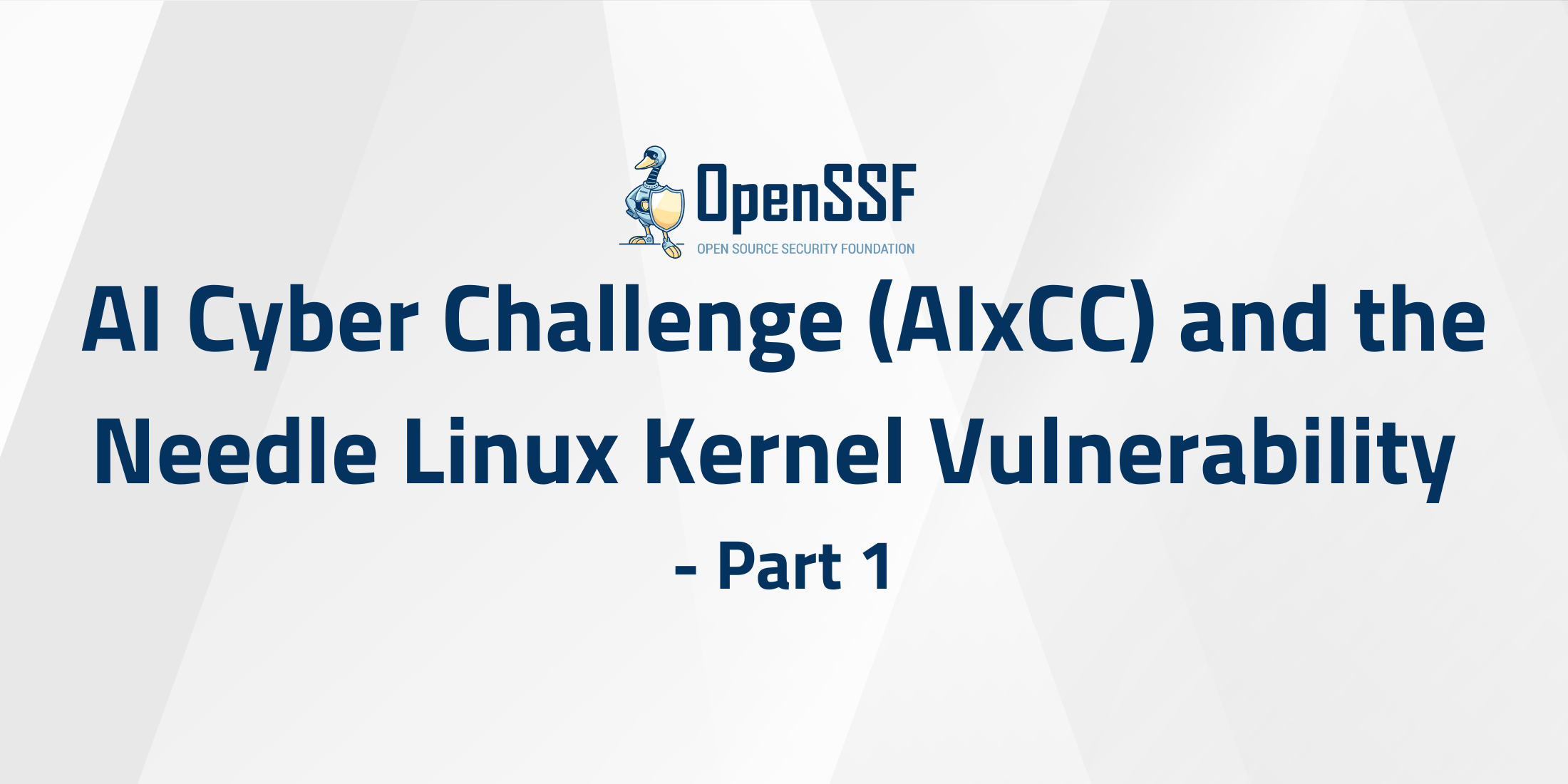 AI Cyber Challenge (AIxCC) and the Needle Linux Kernel Vulnerability1