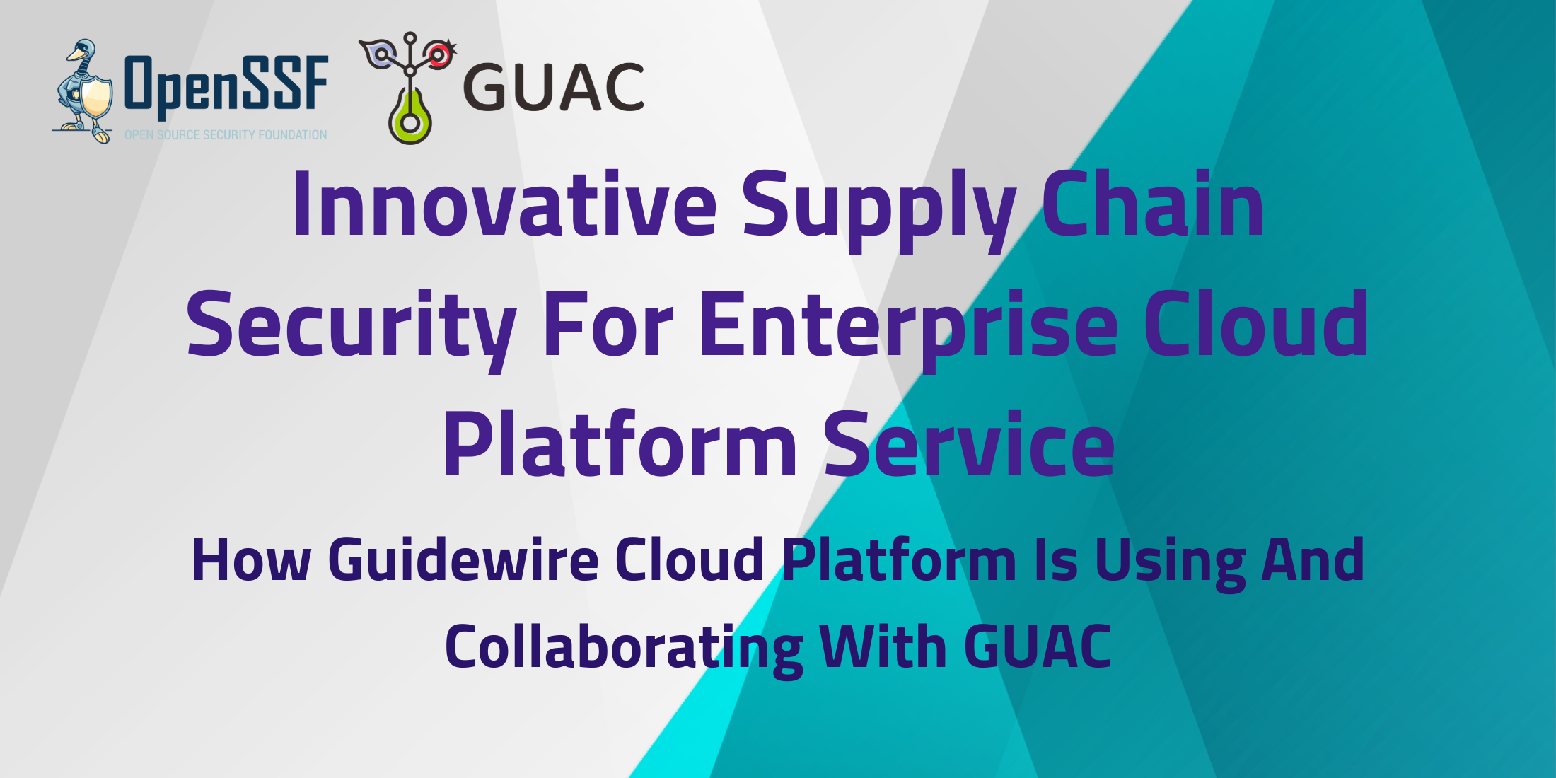 Innovative Supply Chain Security For Enterprise Cloud Platform Service