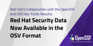 RedHat'sCollaborationwithOpenSSF