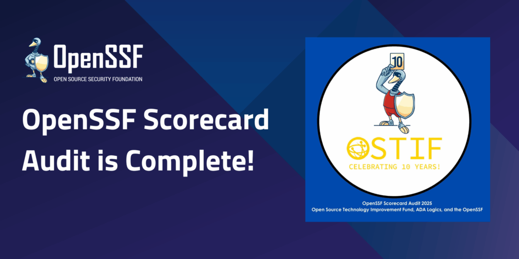 OpenSSF Scorecard Audit