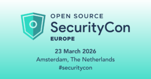 Open Source SecurityCon EU 2026 – Open Source Security Foundation